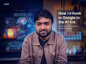 How I'd Rank in Google in the AI Era: SEO, AEO, GEO, AI SEO, and LLM SEO Strategy 1 How I'd Rank in Google in the AI Era visual showing AI SEO, data analytics, and search ranking strategy