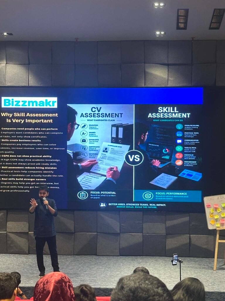 Ibrahim Niloy as Digital Marketer Speaker at Bizzmakr’s IUB Program 3 Best Digital Marketer Speaker in Bangladesh Ibrahim Niloy delivering a professional session at IUB in Dhaka